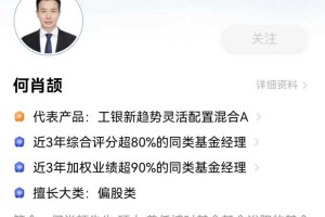 三年收益435.06%，何肖颉的基金怎么选