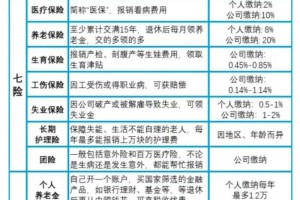 解析七险三金：比五险一金更全面的保障与优势